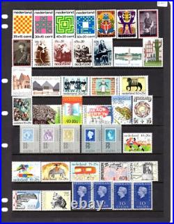 Netherlands 1870-1980s Large Collection Of 1600+ Mint & Used, All Scanned