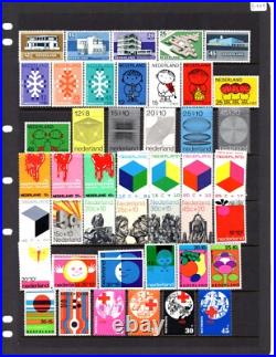 Netherlands 1870-1980s Large Collection Of 1600+ Mint & Used, All Scanned
