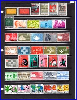 Netherlands 1870-1980s Large Collection Of 1600+ Mint & Used, All Scanned
