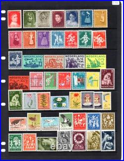 Netherlands 1870-1980s Large Collection Of 1600+ Mint & Used, All Scanned