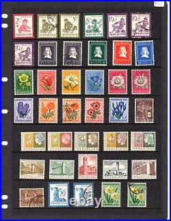Netherlands 1870-1980s Large Collection Of 1600+ Mint & Used, All Scanned