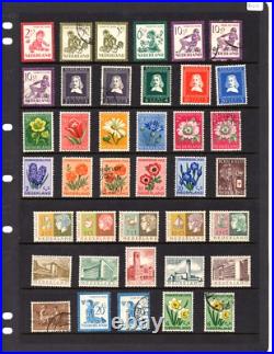 Netherlands 1870-1980s Large Collection Of 1600+ Mint & Used, All Scanned