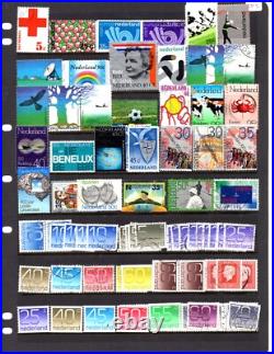 Netherlands 1870-1980s Large Collection Of 1600+ Mint & Used, All Scanned