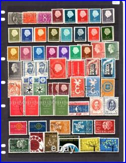 Netherlands 1870-1980s Large Collection Of 1600+ Mint & Used, All Scanned