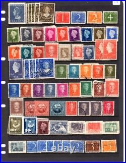 Netherlands 1870-1980s Large Collection Of 1600+ Mint & Used, All Scanned