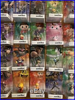New Amiibo Lot Of 24 All First Print Nib Collection Nintendo