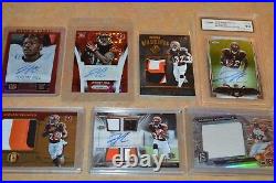 Nice Jeremy Hill Rookie Card Collection! All Relic & Auto's Cards! Must See