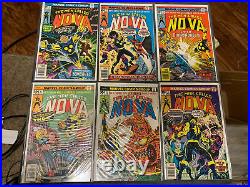 Nova #1-25 Marvel Comic Full Run Lot Nova Corps Hi Grade All Nm (9.0) Or Higher