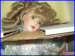 Nrfb $500 Maryse Nicole Southern Belle Doll 20 All Porcelain +coa Franklin Mint