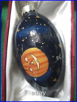 OLD WORLD CHRISTMAS ALL HALLOWEEN HANGING TREE BULBS WithORIGINAL BOXES LOT 3