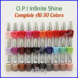 OPI INFINITE SHINE SET OF 30 ALL Colors Complete Collection Full Kit Whole LOT