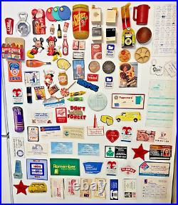 OVER 420 vintage refrigerator magnets lot LARGEST LOT ON EBAY