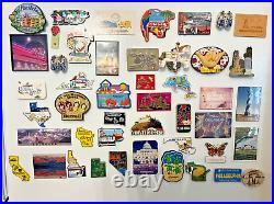 OVER 420 vintage refrigerator magnets lot LARGEST LOT ON EBAY