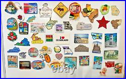 OVER 420 vintage refrigerator magnets lot LARGEST LOT ON EBAY