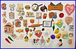 OVER 420 vintage refrigerator magnets lot LARGEST LOT ON EBAY