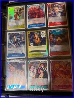 One Piece TCG Lot of 450 Cards with 100 Holos All Unique Instant Collection