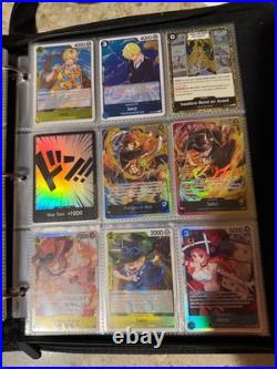 One Piece TCG Lot of 450 Cards with 100 Holos All Unique Instant Collection