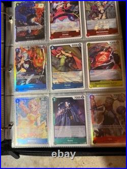 One Piece TCG Lot of 450 Cards with 100 Holos All Unique Instant Collection