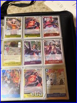 One Piece TCG Lot of 450 Cards with 100 Holos All Unique Instant Collection