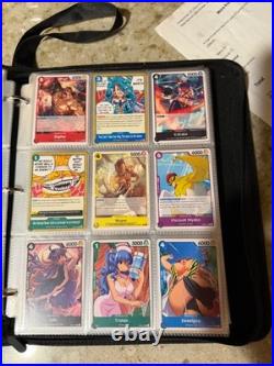 One Piece TCG Lot of 450 Cards with 100 Holos All Unique Instant Collection