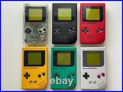 Original Gameboy Play-It-Loud Collection! All 5 Colors and Original Gray Lot