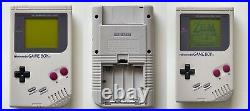 Original Gameboy Play-It-Loud Collection! All 5 Colors and Original Gray Lot