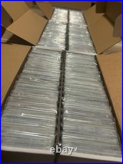 Over 3,300+ Base Football Card Lot All Penny Sleeved Massive Collection