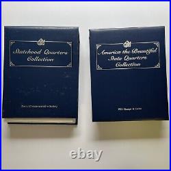 PCS Complete Statehood Quarter Collection 100 Coins Total Mint+Stamps