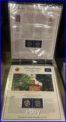 PCS Statehood Quarter Collection Vol 1 & Vol 2 Includes all 6 US Territories