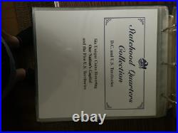 PCS Statehood Quarters Collection Vol 1 and 2 all 50 States, withstamps COMPLETE