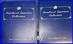 PCS Statehood Quarters Collection Vol 1 and 2 all 50 States, withstamps COMPLETE