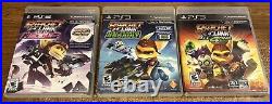 PLAYSTATION 3 RATCHET & CLANK 7 Game Lot NEXUS All 4 One COLLECTION Booty PS3