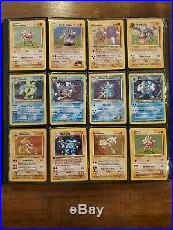 POKEMON HUGE Vintage All Holo 120 Card Binder Collection WoTC No Duplicates Lot