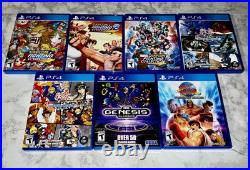PS4 Game Lot Some New Releases, LRG, All CIB NM, Fighting and Arcade Games