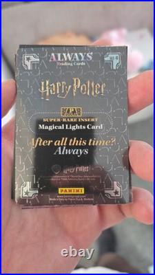 Panini Harry Potter Always After All This Time Always Super Rare Insert ML4 Panini Harry Potter Always After All This Time Always Super Rare Insert ML4