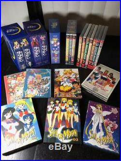 Personal Sailor Moon DVD collection All Seasons + PGSM & some Sera Myu Lot