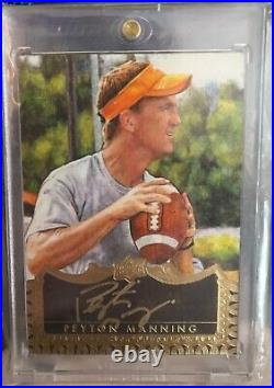 Peyton Manning Autograph UpperDeck Master Collection HOLY GRAIL 1/1