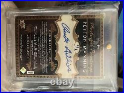 Peyton Manning Autograph UpperDeck Master Collection HOLY GRAIL 1/1