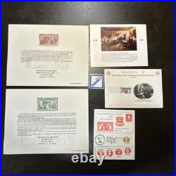 Philatelic Stamp Show Souvenir Cards, All From 1976 LOT OF 45 Unique Collection
