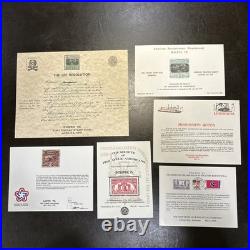 Philatelic Stamp Show Souvenir Cards, All From 1976 LOT OF 45 Unique Collection
