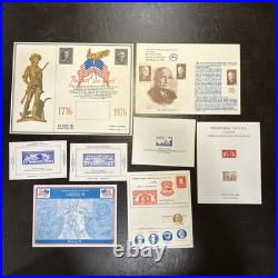 Philatelic Stamp Show Souvenir Cards, All From 1976 LOT OF 45 Unique Collection