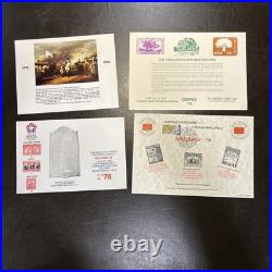 Philatelic Stamp Show Souvenir Cards, All From 1976 LOT OF 45 Unique Collection