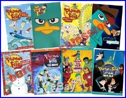 Phineas and Ferb Disney TV Series + Films DVD Set Collection All Bundle Kids Lot