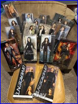 Pink Label Barbie Doll Lot includes Twilight Saga, Hunger Games and Divergent