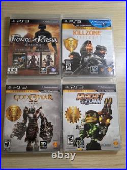PlayStation 3 Collection Lot Prince of Persia (New), God of War KILLZONE Ratchet