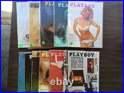 Playboy Magazine Full Year Set 1964 All 12 Issues. Complete Collection. Nude Lot