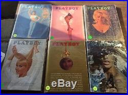 Playboy Magazine Full Year Set 1965 All 12 Issues. Complete Collection. Nude Lot
