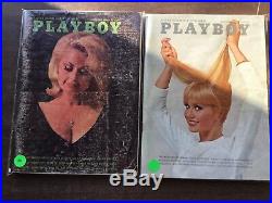 Playboy Magazine Full Year Set 1965 All 12 Issues. Complete Collection. Nude Lot