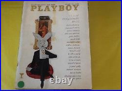 Playboy Magazine Full Year Set 1966 All 12 Issues. Complete Collection. Nude Lot