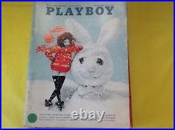 Playboy Magazine Full Year Set 1966 All 12 Issues. Complete Collection. Nude Lot